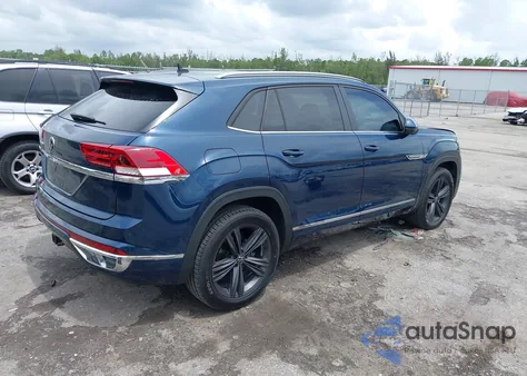 2021 Volkswagen Atlas Cross Sport 3.6L V6 Se W/Technology R-Line from USA, damaged, VIN 1V2PE2CA7MC201509